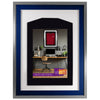 Vivarti DIY 3D Mounted Sports Shirt Display Silver  Frame with Colour Mounts