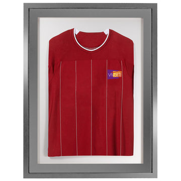 Vivarti DIY 3D Mounted Sports Shirt Display Silver  Frame with Colour Mounts - 0