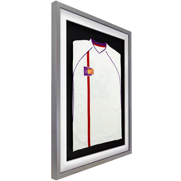 Vivarti DIY 3D Mounted Sports Shirt Display Silver Frame