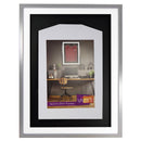 Vivarti DIY 3D Mounted Sports Shirt Display Silver Frame-39