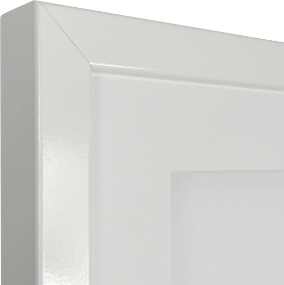 Vivarti DIY Sports Shirt Display 3D Gloss White Frame