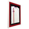 Vivarti DIY 3D Mounted Sports Shirt Display White  Frame with Colour Mounts