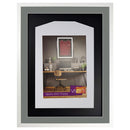 Vivarti DIY 3D Mounted Sports Shirt Display White  Frame with Colour Mounts-11