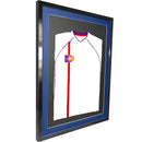 Vivarti DIY 3D Mounted Sports Shirt Display Gloss Black Frame with Colour Mounts-14