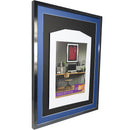 Vivarti DIY 3D Mounted Sports Shirt Display Gloss Black Frame with Colour Mounts-17