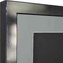 Vivarti DIY 3D Mounted Sports Shirt Display Gloss Black Frame with Colour Mounts-13