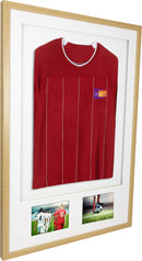Vivarti DIY Sports Shirt Display 3D + Double Aperture Oak Frame-28