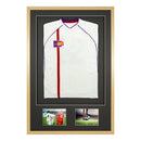 Vivarti DIY Sports Shirt Display 3D + Double Aperture Oak Frame-2
