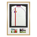 Vivarti DIY Sports Shirt Display 3D + Double Aperture Oak Frame-1