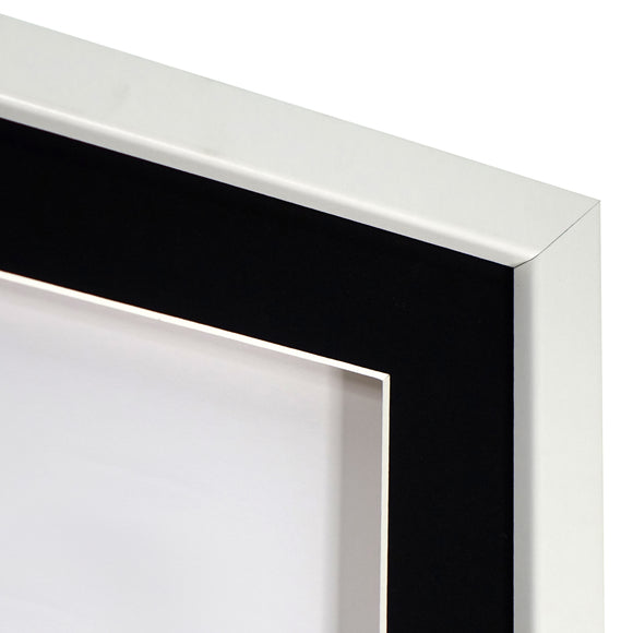 Vivarti DIY Sports Shirt Display 3D + Double Aperture White Frame