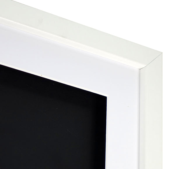 Vivarti DIY Sports Shirt Display 3D + Double Aperture White Frame