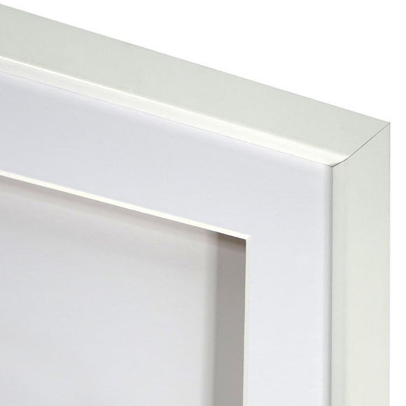 Vivarti DIY Sports Shirt Display 3D + Double Aperture White Frame