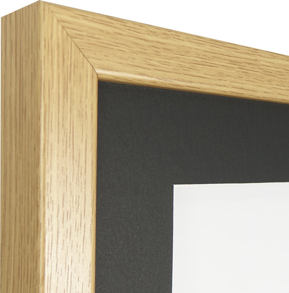 Vivarti DIY Sports Shirt Display 3D + Double Aperture Oak Frame