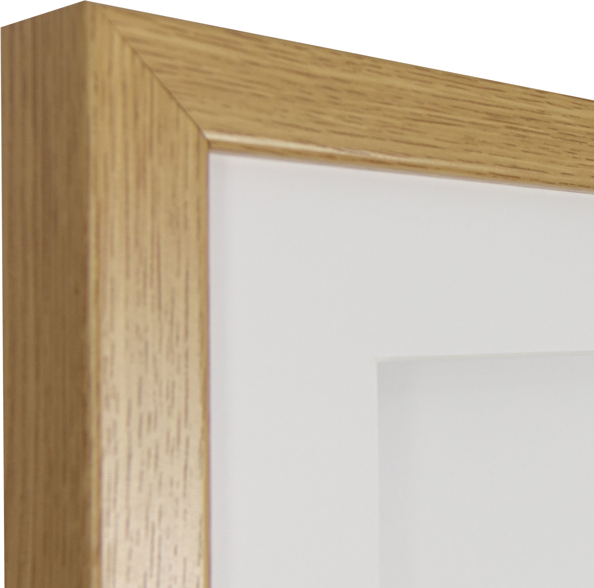 Vivarti DIY Sports Shirt Display 3D + Double Aperture Oak Frame