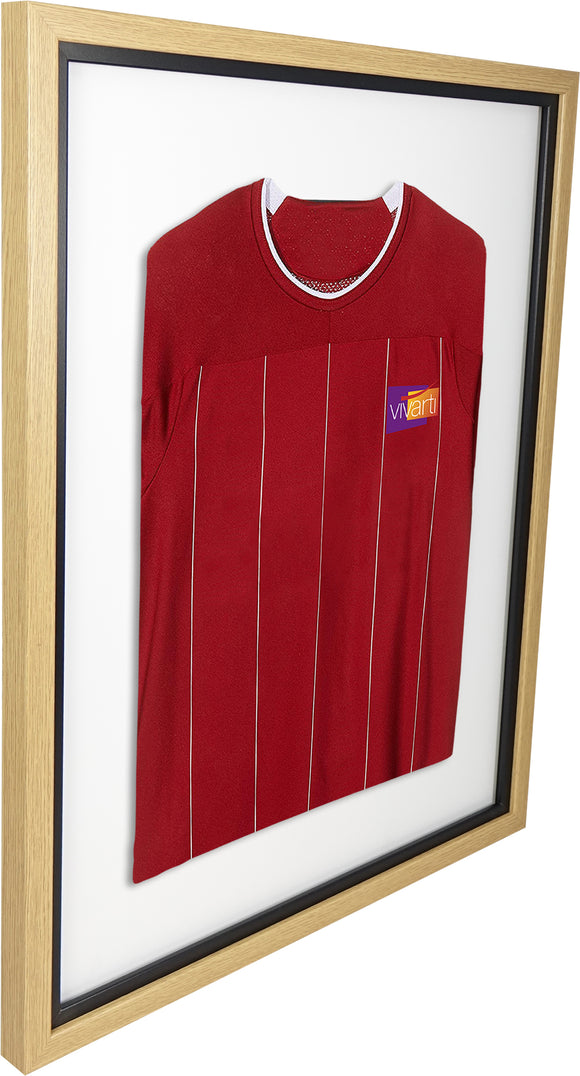 Vivarti DIY Sports Shirt Display Standard Oak Frame