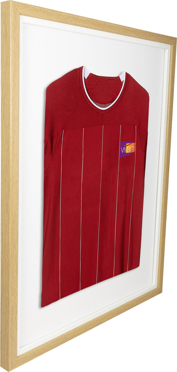 Vivarti DIY Sports Shirt Display Standard Oak Frame