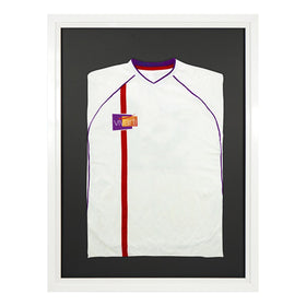 Vivarti DIY Sports Shirt Display Standard Gloss White Frame