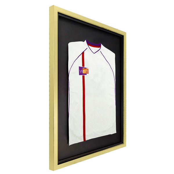 Vivarti DIY Sports Shirt Display Standard Gold Frame