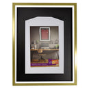 Vivarti DIY Sports Shirt Display Standard Gold Frame-43