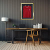 Vivarti DIY Sports Shirt Display Standard Gold Frame