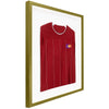 Vivarti DIY Sports Shirt Display Standard Gold Frame