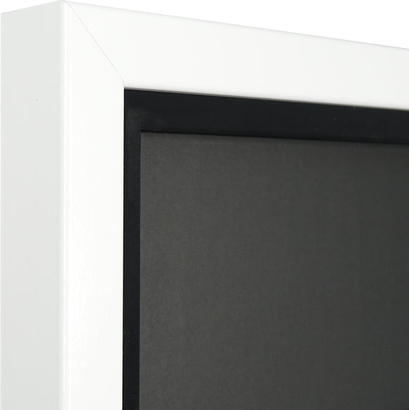 Vivarti DIY Sports Shirt Display Standard Gloss White Frame