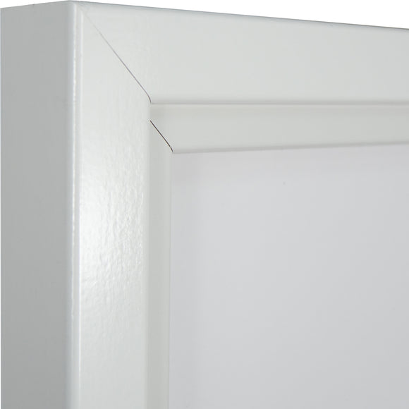 Vivarti DIY Sports Shirt Display Standard Gloss White Frame