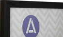 Athena Black Woodgrain Thin Block Premium Wood Picture Frame-16