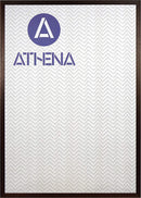 Athena Dark Mahogany Thin Premium Wood Picture Frame-1