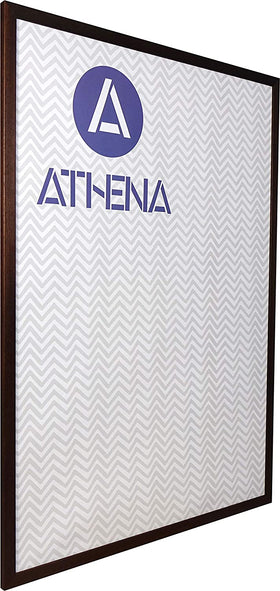 Athena Dark Mahogany Thin Premium Wood Picture Frame