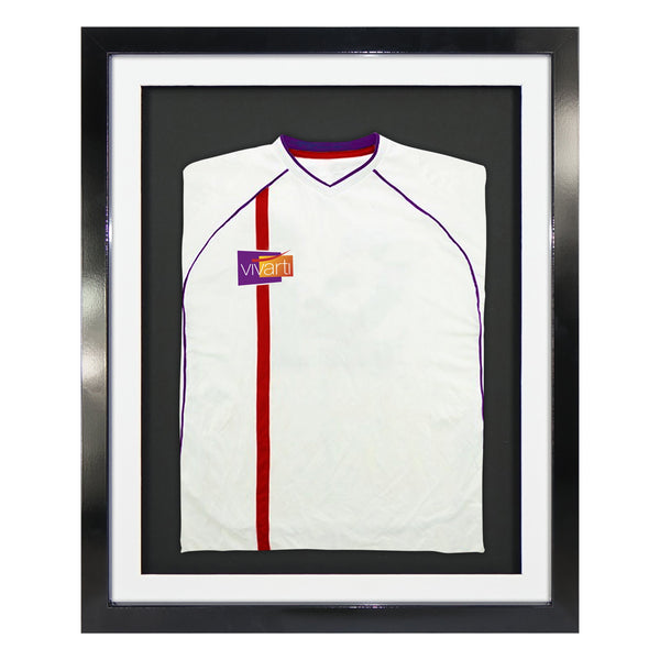 Vivarti DIY Sports Shirt Display 3D Gloss Black Frame