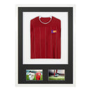 Vivarti DIY Sports Shirt Display 3D + Double Aperture White Frame-6
