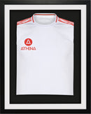 Athena Premium Wood DIY Sports Shirt Display 3D Mounted Black Frame-4