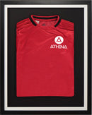 Athena Premium Wood DIY Sports Shirt Display Standard Black Frame-10
