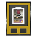 Vivarti DIY 3D Mounted + Double Aperture Sports Shirt Display Gloss Black Frame with Colour Mounts-46