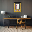 Vivarti DIY 3D Mounted + Double Aperture Sports Shirt Display Gloss Black Frame with Colour Mounts-45