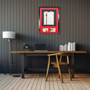 Vivarti DIY 3D Mounted + Double Aperture Sports Shirt Display Gloss Black Frame with Colour Mounts-35