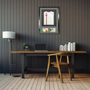 Vivarti DIY 3D Mounted + Double Aperture Sports Shirt Display Gloss Black Frame with Colour Mounts-25