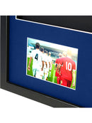 Vivarti DIY 3D Mounted + Double Aperture Sports Shirt Display Black Frame with Colour Mounts-31