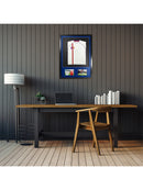 Vivarti DIY 3D Mounted + Double Aperture Sports Shirt Display Black Frame with Colour Mounts-29