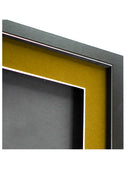 Vivarti DIY 3D Mounted Sports Shirt Display Black Frame with Colour Mounts-48