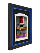 Vivarti DIY 3D Mounted Sports Shirt Display Black Frame with Colour Mounts-32