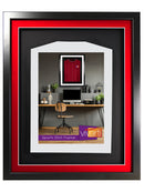 Vivarti DIY 3D Mounted Sports Shirt Display Black Frame with Colour Mounts-36