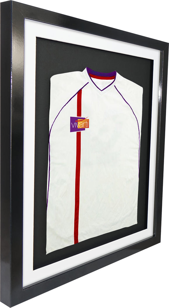 Vivarti DIY Sports Shirt Display 3D Gloss Black Frame