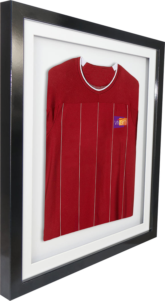 Vivarti DIY Sports Shirt Display 3D Gloss Black Frame