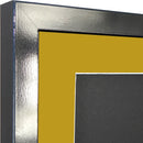 Vivarti DIY 3D Mounted Sports Shirt Display Gloss Black Frame with Colour Mounts-48