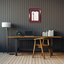 Vivarti DIY 3D Mounted Sports Shirt Display Gloss Black Frame with Colour Mounts-35