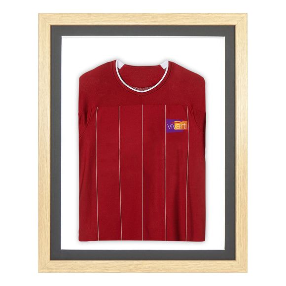 Vivarti DIY Sports Shirt Display 3D Oak Frame