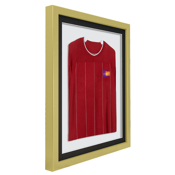 Vivarti DIY 3D Mounted Sports Shirt Display Gold Frame