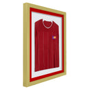Vivarti DIY 3D Mounted Sports Shirt Display Gold  Frame with Colour Mounts-48